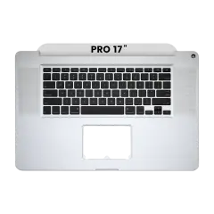 Top Case And Keyboard Compatible For MacBook Pro Unibody 17" (A1297 / Early 2009 / Mid 2009) (US English)