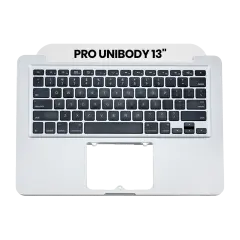 Top Case With Keyboard Compatible For MacBook Unibody 13" (A1278 / Mid 2009 / Mid 2010) (US English)