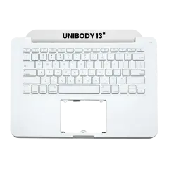 Top Case + Keyboard + Speakers Compatible For MacBook Unibody 13" (A1342 / Late 2009 / Mid 2010) (EU Version)