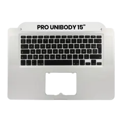 Top Case And Keyboard Compatible For MacBook Pro Unibody 15" (A1286 / Mid 2009) (US English)