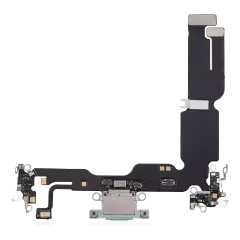 Charging Port Flex Cable Compatible For iPhone 15 Plus (Aftermarket Plus) (Green)