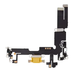 Charging Port Flex Cable Compatible For iPhone 14 Plus (Aftermarket Plus) (Yellow)