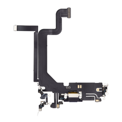 Charging Port Flex Cable Compatible For iPhone 14 Pro Max (Aftermarket Plus) (Deep Purple)