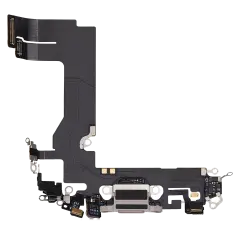 Charging Port Flex Cable Compatible For iPhone 13 Mini (Used OEM Pull) (Pink)