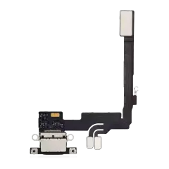 Charging Port Flex Cable For iPhone 16 Pro (Premium) (Black Titanium)