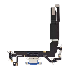 Charging Port Flex Cable Compatible For iPhone 16 (Premium) (Ultramarine)