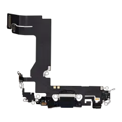 Charging Port Flex Cable Compatible For iPhone 13 Mini (Used OEM Pull) (Midnight)