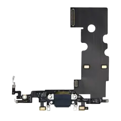 Charging Port Flex Cable Compatible For iPhone SE (2022) (Premium) (Midnight)