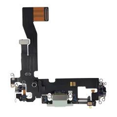 Charging Port Flex Cable Compatible For iPhone 12 / 12 Pro (Premium) (Green)