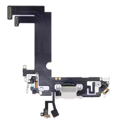 Charging Port Flex Cable Compatible For iPhone 12 Mini (Premium) (White)
