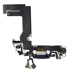 Charging Port Flex Cable Compatible For iPhone 13 Mini (Aftermarket Plus) (Blue)
