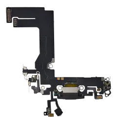 Charging Port Flex Cable For iPhone 13 Mini (Aftermarket Plus) (Midnight)