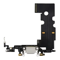 Charging Port Flex Cable Compatible For iPhone SE (2020) (Premium) (White)