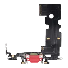 Charging Port Flex Cable Compatible For iPhone SE (2020) (Aftermarket Plus) (Red)