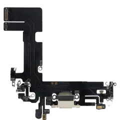 Charging Port Flex Cable Compatible For iPhone 13 (Aftermarket Plus) (Starlight)