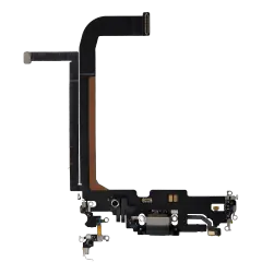 Charging Port Flex Cable For iPhone 13 Pro Max (Used OEM Pull) (Alpine Green)