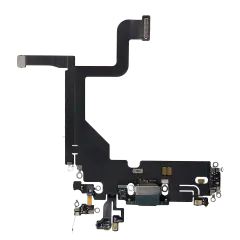 Charging Port Flex Cable Compatible For iPhone 13 Pro (Premium) (Alpine Green)