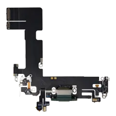 Charging Port Flex Cable Compatible For iPhone 13 (Premium) (Green)