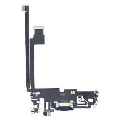 Charging Port Flex Cable Compatible For iPhone 12 Pro Max (Aftermarket Plus) (Pacific Blue)