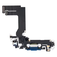 Charging Port Flex Cable For iPhone 13 Mini (Premium) (Blue)