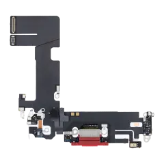 Charging Port Flex Cable Compatible For iPhone 13 (Premium) (Red)