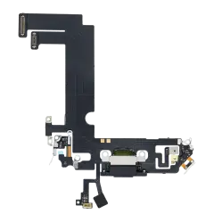Charging Port Flex Cable Compatible For iPhone 12 Mini (Aftermarket Plus) (Black)