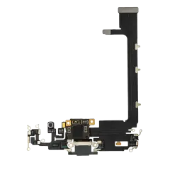 Charging Port Flex Cable With Board For iPhone 11 Pro Max (Aftermarket Plus) (Midnight Green)
