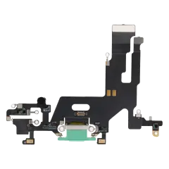 Charging Port Flex Cable Compatible For iPhone 11 (Aftermarket Plus) (Green)