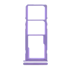 Dual Sim Card Tray For Samsung Galaxy A21 (A215 / 2020) (Purple)