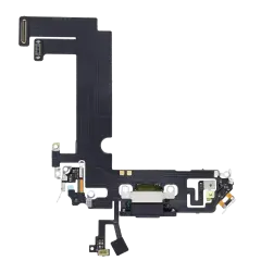 Charging Port Flex Cable Compatible For iPhone 12 Mini (Premium) (Black)
