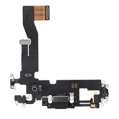 Charging Port Flex Cable Compatible For iPhone 12 / 12 Pro (Premium) (Graphite)
