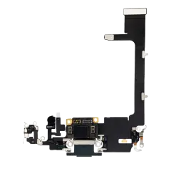 Charging Port Flex Cable With Board Compatible For iPhone 11 Pro  (Premium) (Midnight Green)
