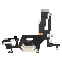 Charging Port Flex Cable Compatible For iPhone 11 (Premium) (White)