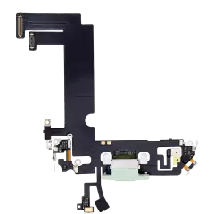 Charging Port Flex Cable Compatible For iPhone 12 Mini (Premium) (Green)