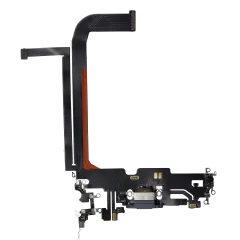 Charging Port Flex Cable Compatible For iPhone 13 Pro Max (Aftermarket Plus) (Sierra Blue)