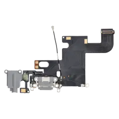Charging Port Flex Cable Compatible For iPhone 6 (Aftermarket) (Space Gray)