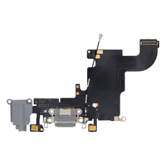 Charging Port Flex Cable Compatible For iPhone 6S (Premium) (Space Gray)