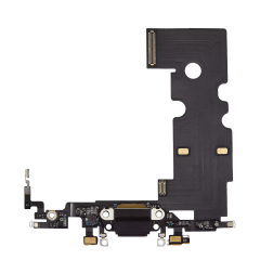 Charging Port Flex Cable Compatible For iPhone 8 (Aftermarket) (Space Gray)