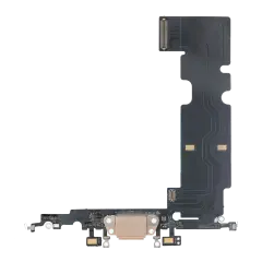 Charging Port Flex Cable Compatible For iPhone 8 Plus (Premium) (Gold)