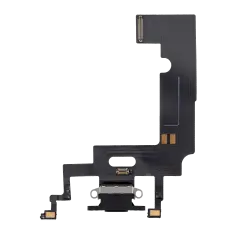 Charging Port Flex Cable Compatible For iPhone XR (Aftermarket) (Black)
