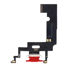 Charging Port Flex Cable Compatible For iPhone XR (Premium) (Red)