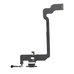 Charging Port Flex Cable Compatible For iPhone XS (Premium) (Space Gray)