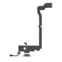Charging Port Flex Cable Compatible For iPhone XS Max (Premium) (Gold)