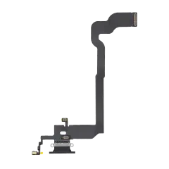 Charging Port Flex Cable Compatible For iPhone X (Premium) (Space Gray)