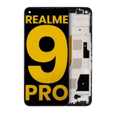 LCD Assembly With Frame Compatible For Realme 9 Pro (Refurbished) (All Colors)