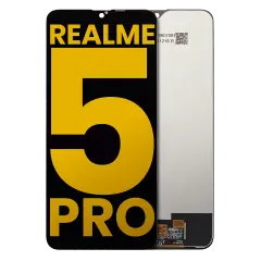LCD Assembly Without Frame For Realme 5 Pro (Refurbished) (All Colors)