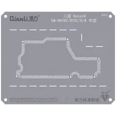 Bumblebee Stencil (QS642) For Samsung Note 10 SM-N976V/975U/0/8 Middle Frame (Qianli)