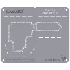 Bumblebee Stencil (QS647) For Samsung S20 G988B/BR Middle Frame (Qianli)