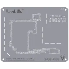 Bumblebee Stencil (QS656) For Samsung S22 Ultra SM-S908U/W/O/D/E SM-S908B/BE Middle Frame (Qianli)