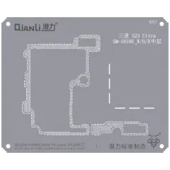 Bumblebee Stencil (QS657) For Samsung S23 Ultra SM-S918U_W/O/D Middle Frame (Qianli)